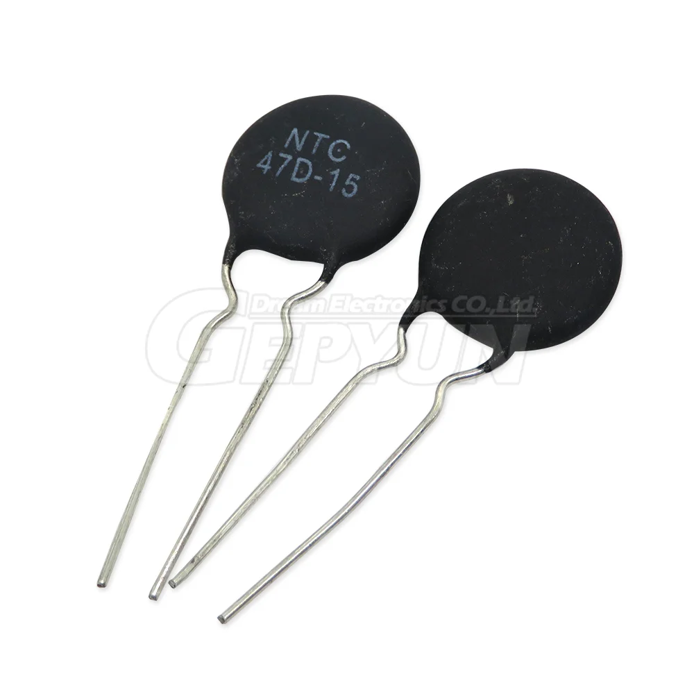 10pcs NTC 5D 8D 10D-9 10D-11 10D-13 10D-15 10D-20 10D-25 47D-15 Thermistor 5D-7 5D-9 5D-11 5D-15 5D-20 8D-20 Thermal Resistor