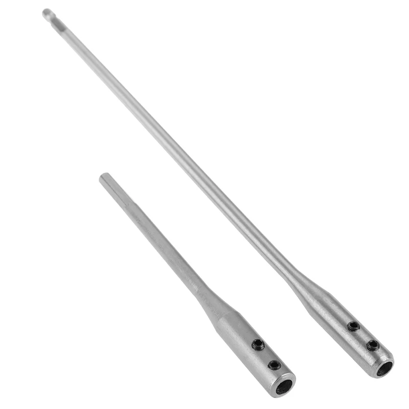 1pc 150mm/300mm/150mm + 300mm barra de extensão conjunto 6 "12" hex chave broca broca extensão barra paddle bits