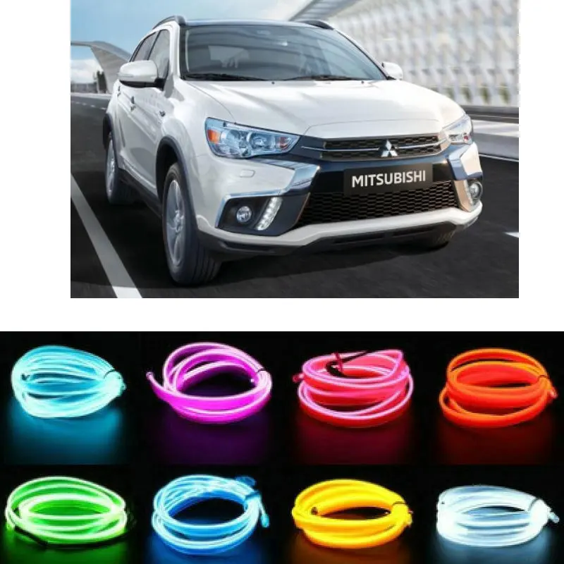 5m el Atmosphere Lamp Interior Mood Lighting For mitsubishi asx lancer outlander l200 lancer 10 Canter Grandis Pajero I-Mie