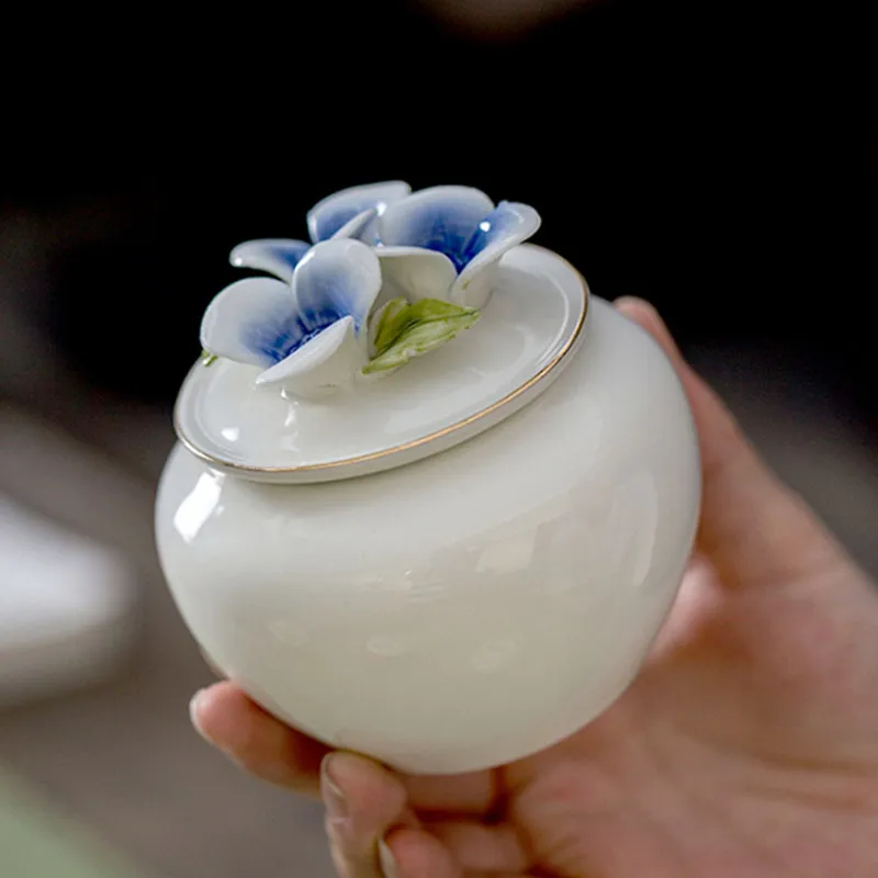 Small Cremation Urns for Human Ashes Ceramic Adult Dog Cat Ash Holders Miniature Memorial Funeral Urn for Sharing Ashes Pet Urns