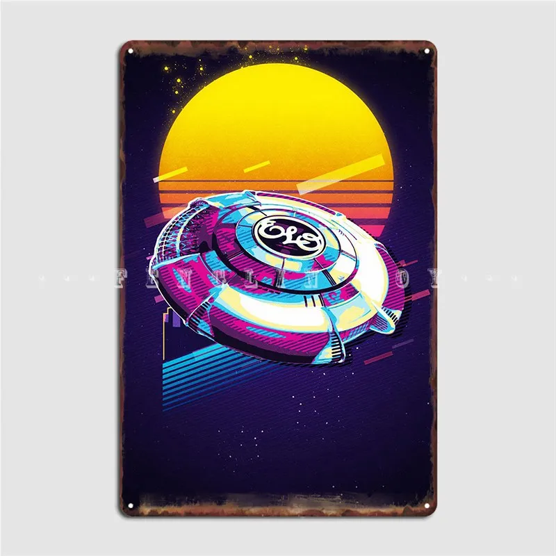 Electric Light Orchestra 1 Metal Sign Wall Mural Wall Wall Decor Printing Tin Sign Poster