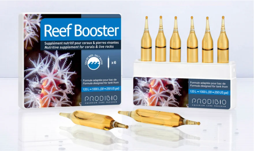 

Prodibio Reef Booster Nutrient Supplement for Aquarium marine reef Tank Corals