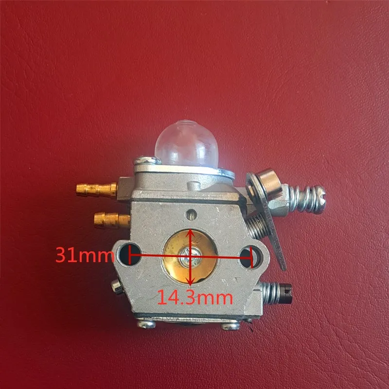 Carburateur pour EFCO, pour modèles 3700, 3800, 4300, OLEO-MAC, OM43, SPARTA, 37, 38, 41, 44, 36.3 CC, 40.2 CC, 2318728R, WT1129, 2318987R