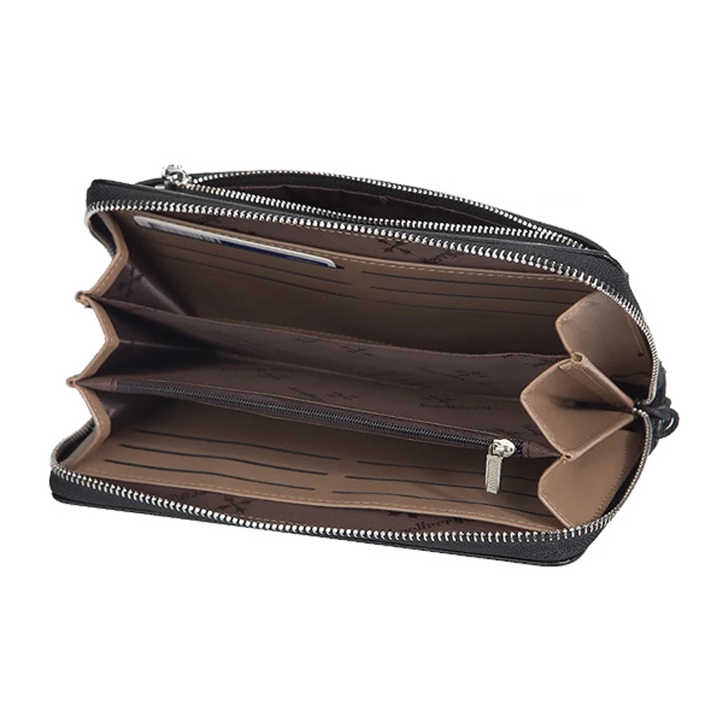 Baellerry-حقيبة يد كبيرة للرجال ، جيب للهاتف الخلوي ، حامل بطاقة ائتمان ، جودة عالية ، متعددة الوظائف #3