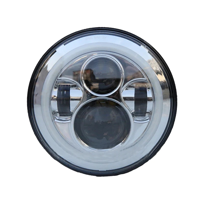 Motorcycle 7 inch Moto  LED Headlight for Harley bike 7