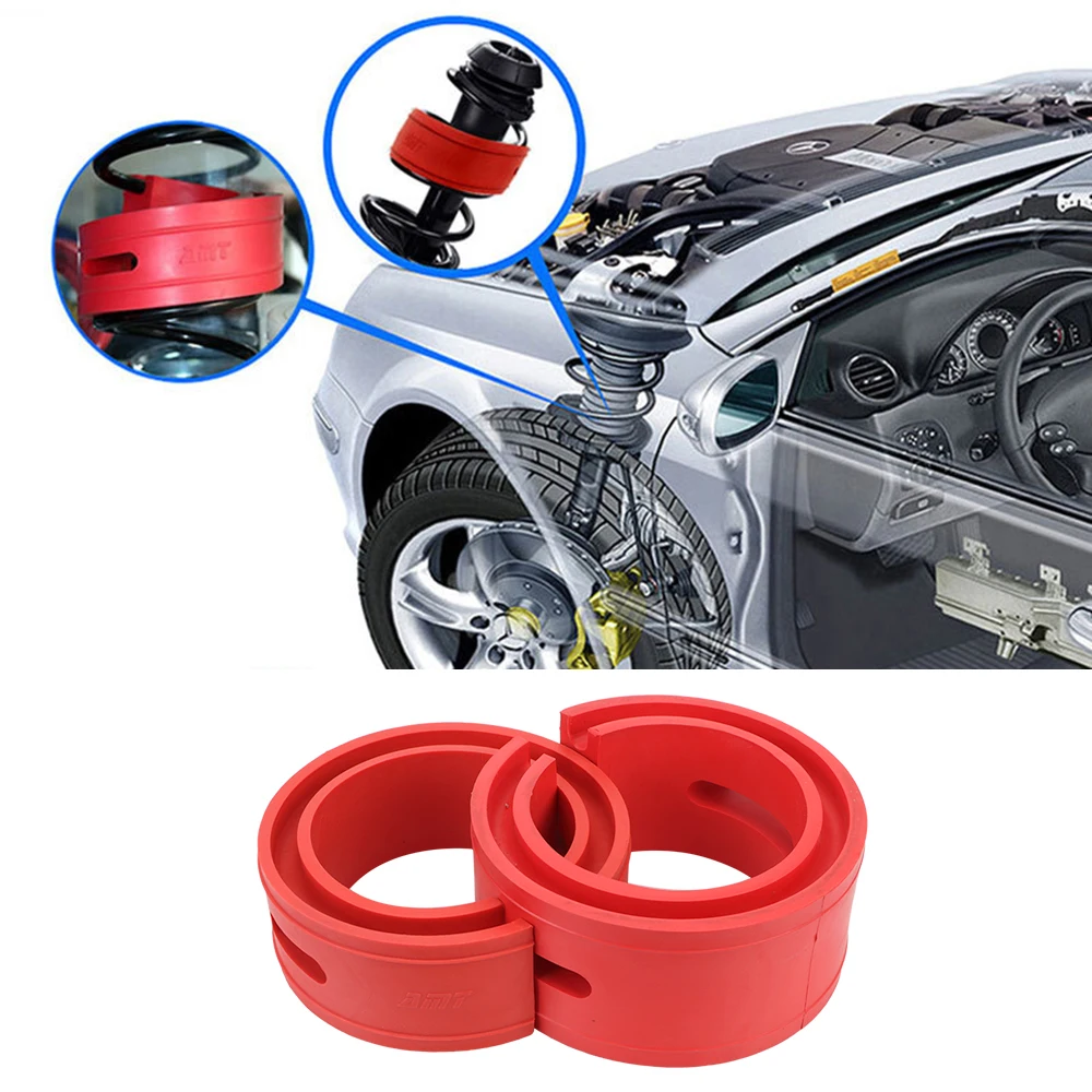 Car Shock Absorber Rubber Spring Bumpers Power Cushion Suspension Buffer Set Off Road 4x4 Auto Automotive Accessories Universal