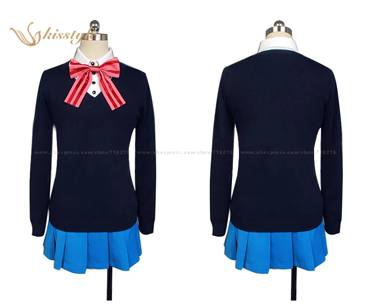 

Kisstyle Fashion Kin-iro Mosaic Aya Komichi Uniform Cosplay Clothing Costume