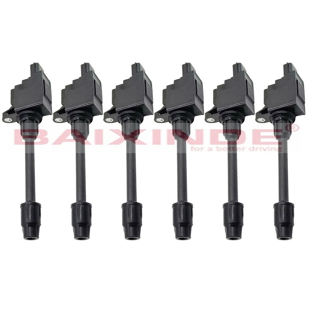 

High quality 6x Ignition Coils 22448-2Y001 22448-2Y000 For 00-01 Infiniti i30 Nissan Maxima