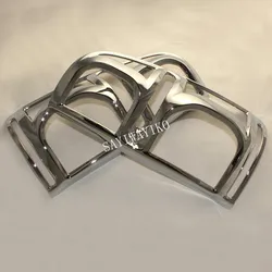 CHROME STYLING REAR LIGHTS COVER TAIL light COVER CHORMED TRIMS COVER FOR TOYOTA HILUX VIGO 2012 CAR REAR LAMP COVER