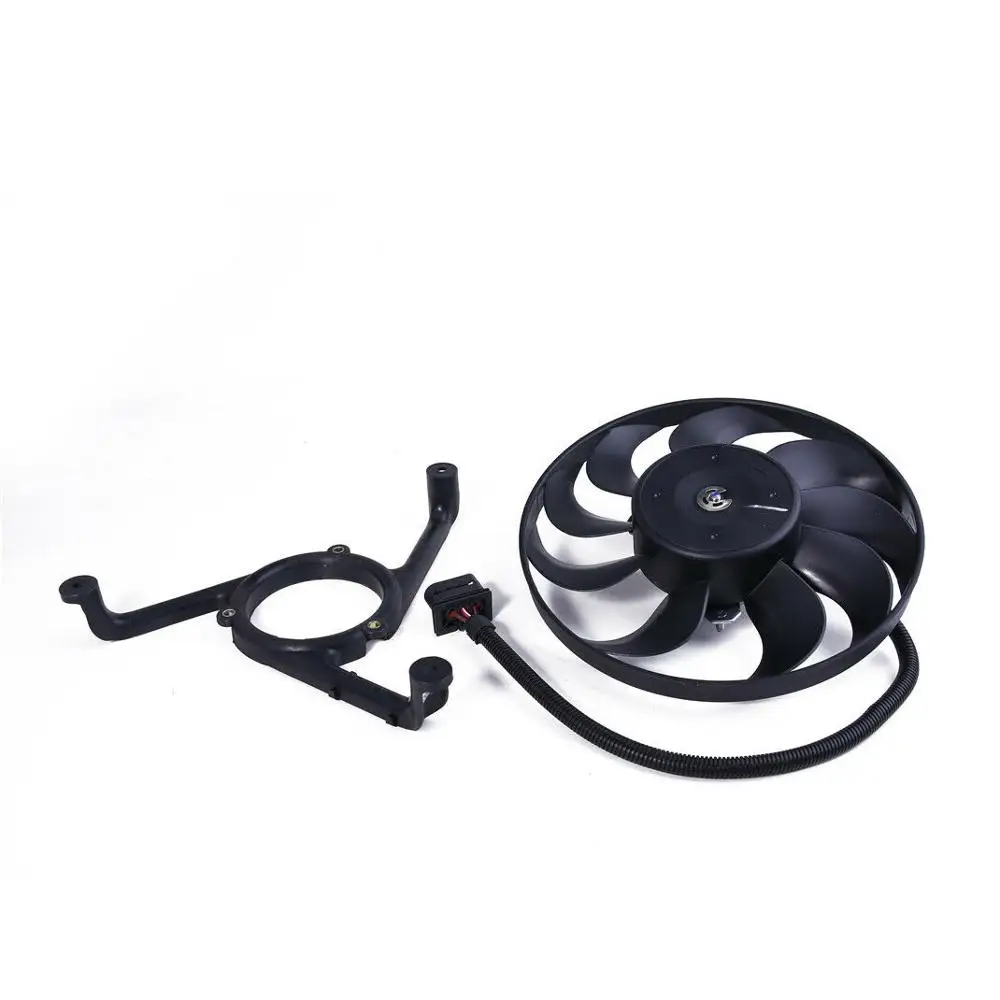 1J0 959 455K 290mm Radiator Cooling Fan Assembly Set Fit For V-W Golf J-etta Au-di TT COUPER 220/60W 1JD959455A 1J0121206D