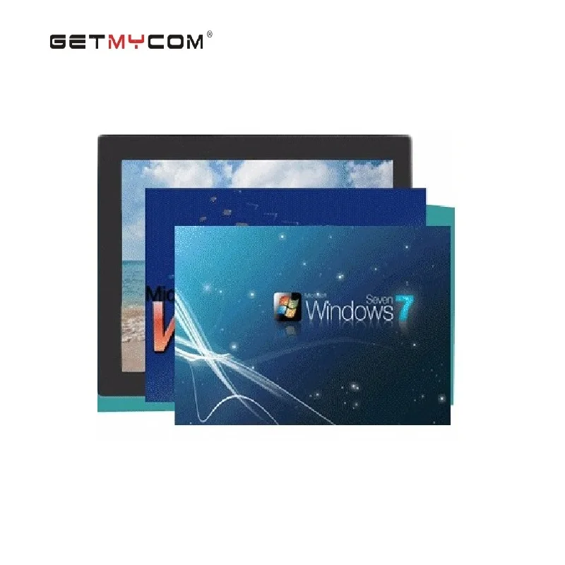 

Getmycom 12 inch Industrial Display Embedded Capacitor Touch Screen LCD Industrial Control capacity Monitoring GetmC 12