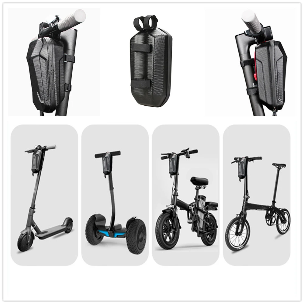 Waterproof Electric Scooter Pouch Biking Portable Dustproof Cycling PU EVA Hard Shell Packs Parts