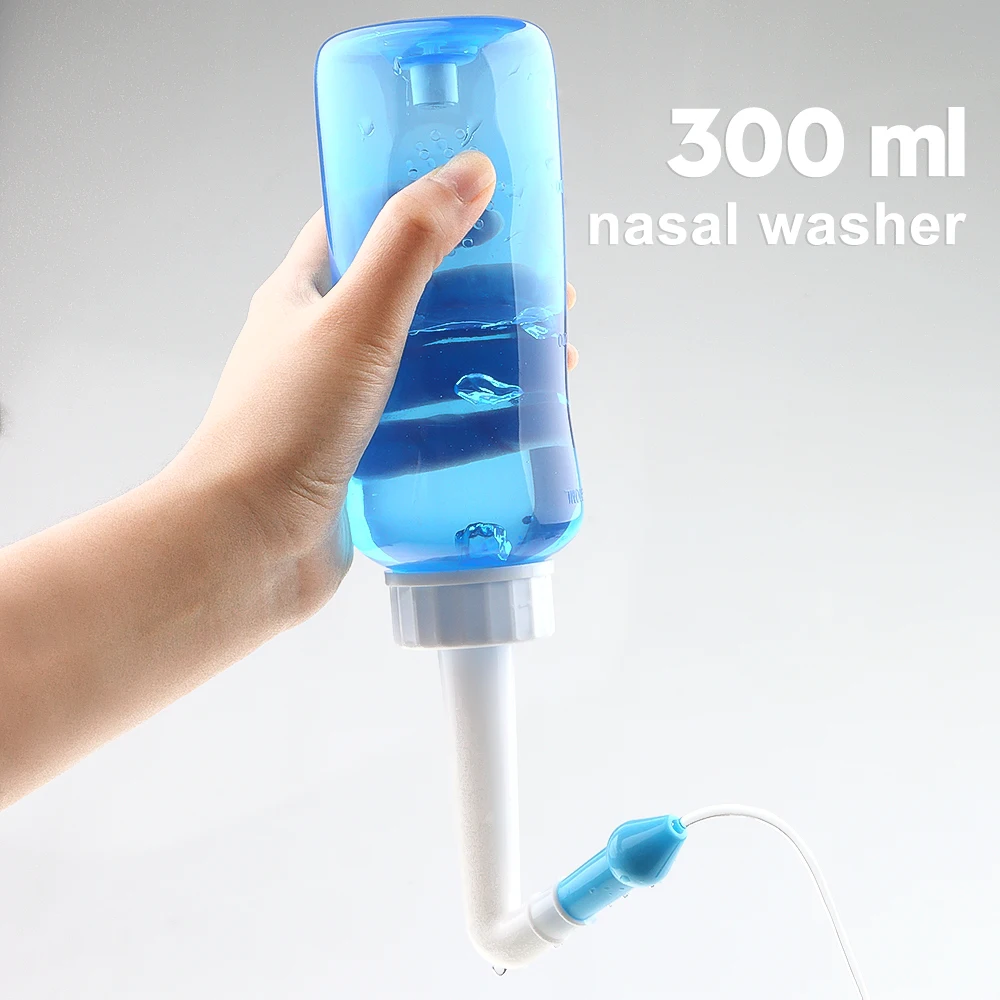 Nose Wash System Sinus & Allergies Relief Nasal Pressure Rinse Neti Pot Nose Trimmer Drop Shipping
