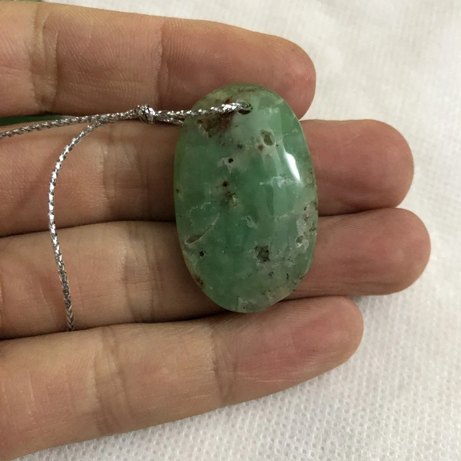 Sale 4pcs/lot Natural Chrysoprase Jade Gem Stone Jewelry pendant for necklace,approx 30-45mm