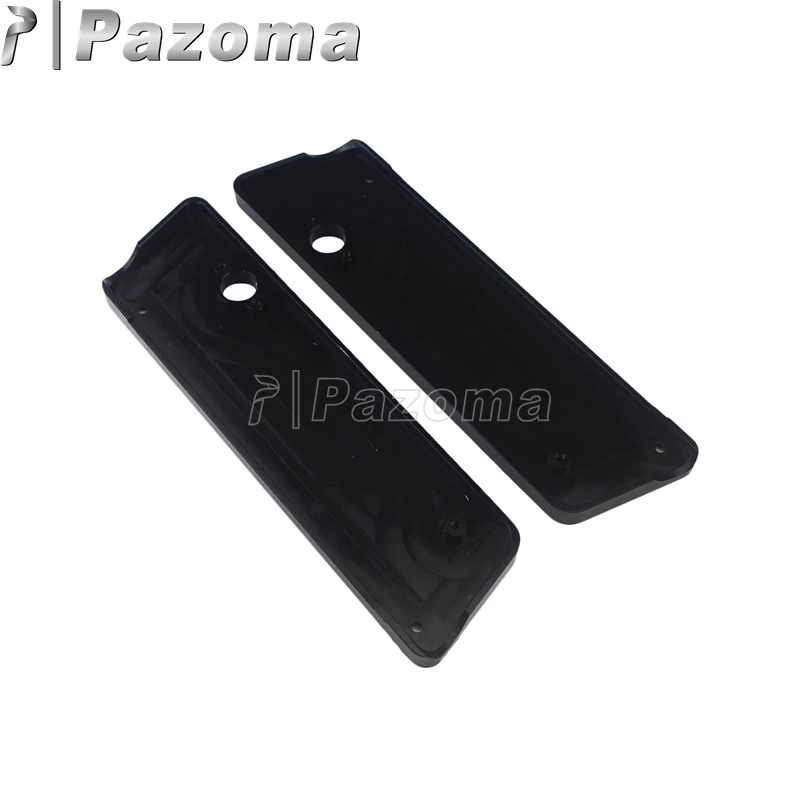 غطاء جانبي لسرج الدراجة النارية من الألومنيوم ، غطاء جانبي لمزلاج هارلي بجولة على الطريق وجولة الملك والشارع ، FLHT ، FLH FLT FLTR formation-13 #4