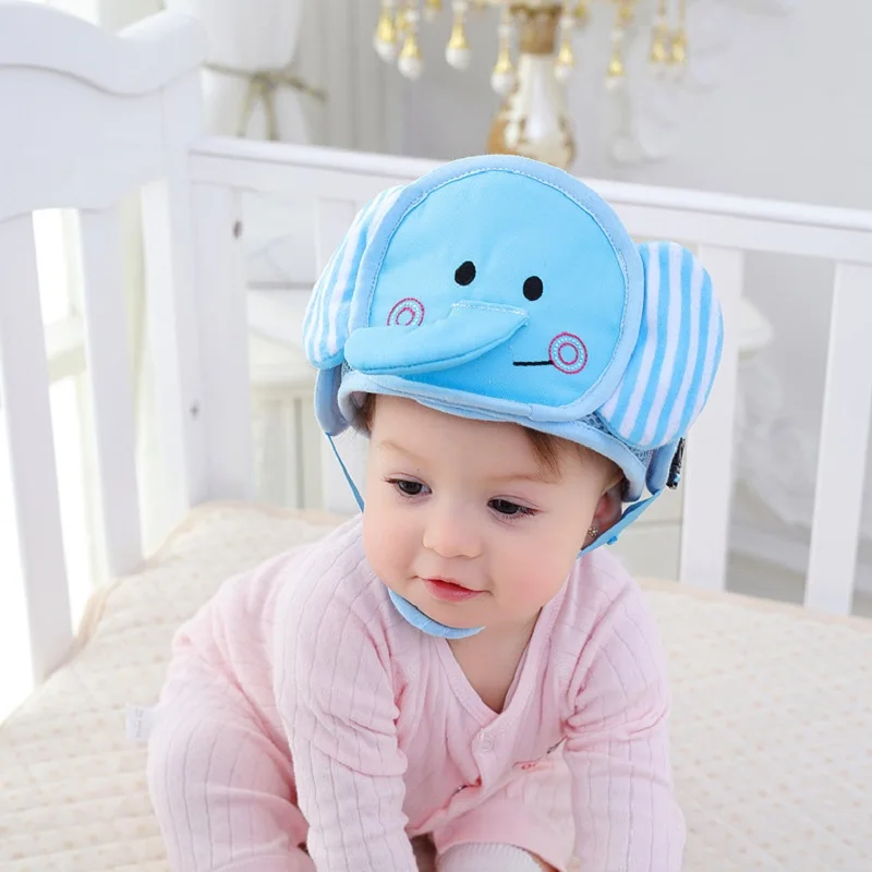 Anti-fall Baby Helmet Baby Head Protector Head Protection Cap Baby Toddler Anti-collision Cap Child Safety Helmet KF599