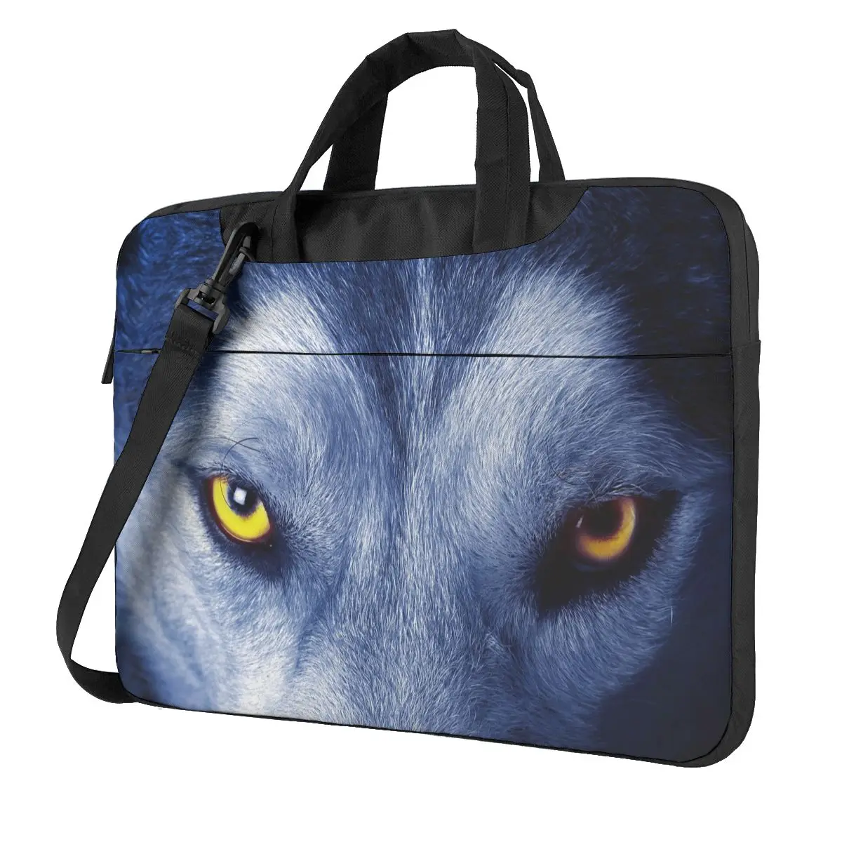 

Animal - Wolf Laptop Bag Case Protective Vintage Computer Bag Bicycle Crossbody Laptop Pouch