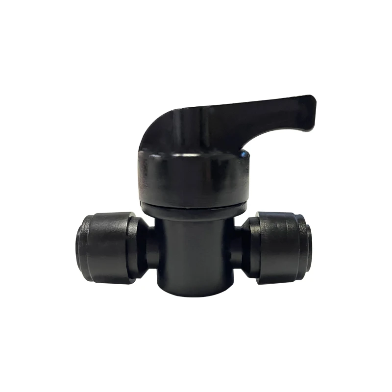 

RO Straight 1/4" OD Hose Quick Connection Pipe Control Fittings Plastic Water Ball Valve Reveser Osmosis Aquarium Connectors ETC