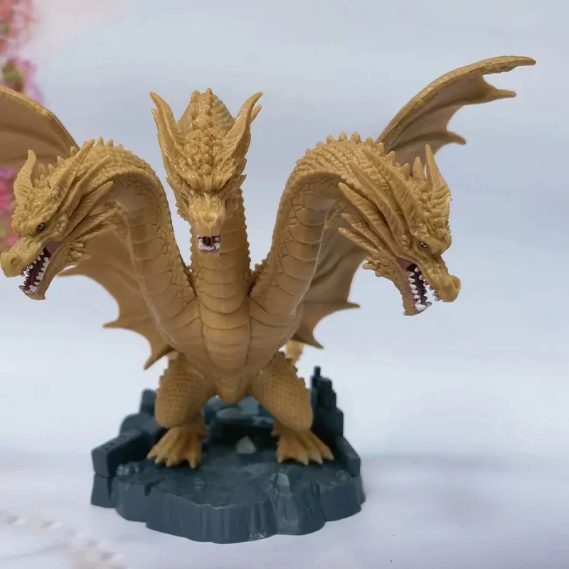 Amine Godzilla2 King Ghidorah Hydreigon Monster Cute Ver. Static Action Figure Toys