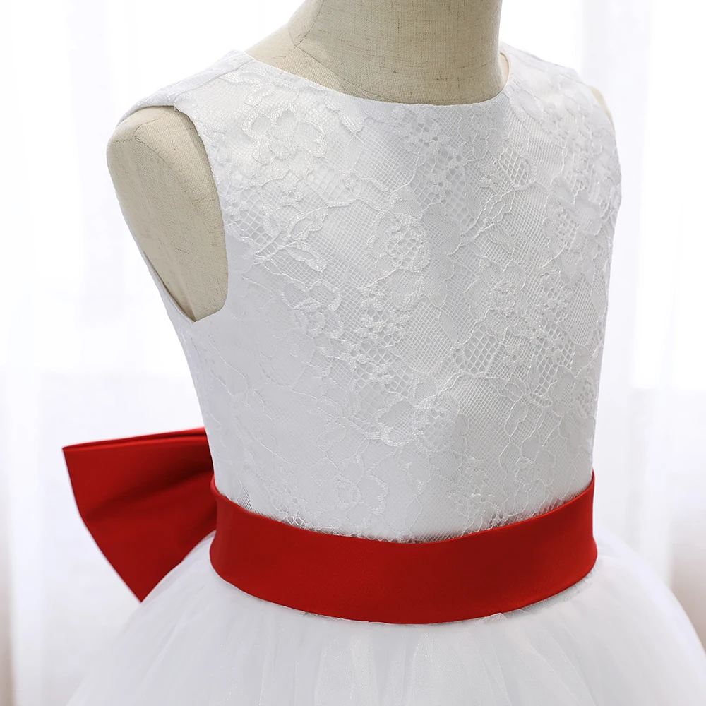 Weihnachten & Neujahr Geschenk elegant & hübsches Mädchen Kleid für Kinder Hochzeit Ballkleid Blumen mädchen Abschluss ball Junior Brautjungfer Quince anera Kleid