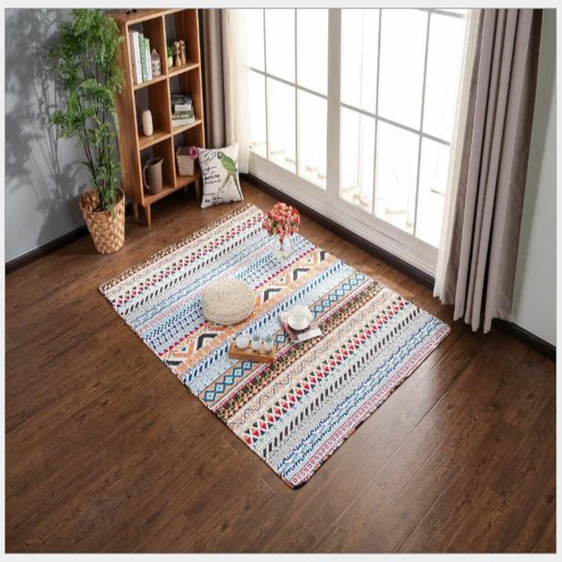 Kid's Crawling Tatami Mat Play Game Mat Carpet Home Decoration Printing Non-slip Living Room Bedroom Bedside Rugs Moisture-proof