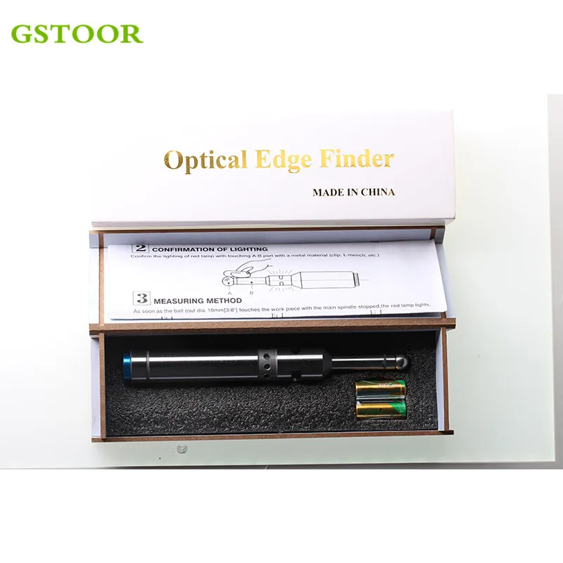 1PC Edge Finder ES20-10 Precision Electronic Digital Edge Finder With LED and Sound Milling CNC Machine Tools Accessories
