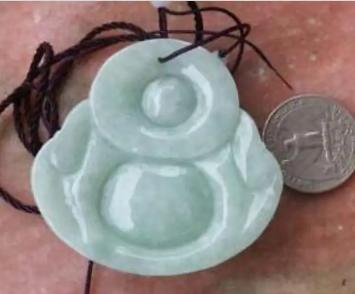 Exquisite Hand carved Happy Buddha Pendant