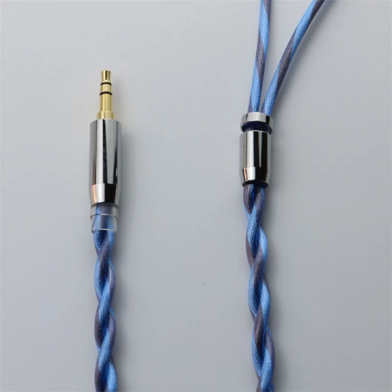 Litz Cord Mạ Bạc OCC Cáp Nâng Cấp Mmcx 0.78Mm