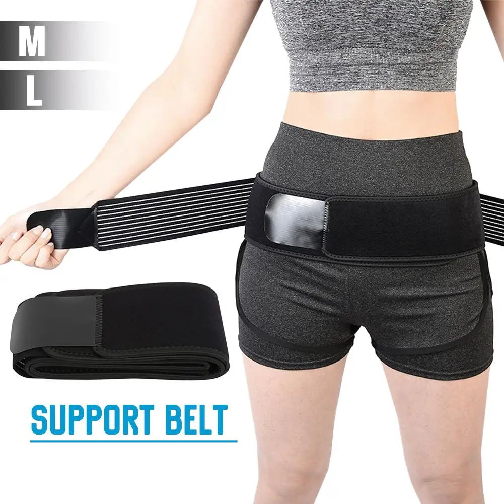 Adjustable Hip Belt Durable Anti-slip Pelvic And Lower Back Support Brace Pain Relief Sciatica Lumber Leg Pain Stabilizing Belt