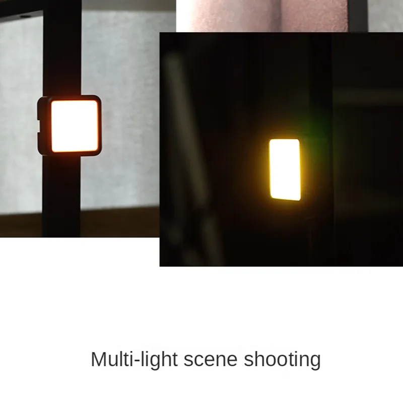 N69 Pocket RGB Fill Light Mini Small Full Color RGB Photography Light Camera Compact Portable Handheld LED Fill Light