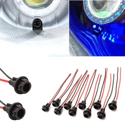 2-4pcs T10 168 194 2825 912 921 W5W Lamp Socket Auto Car Socket Connector Extension LED Wedge Light Base Holder W5W 168 194