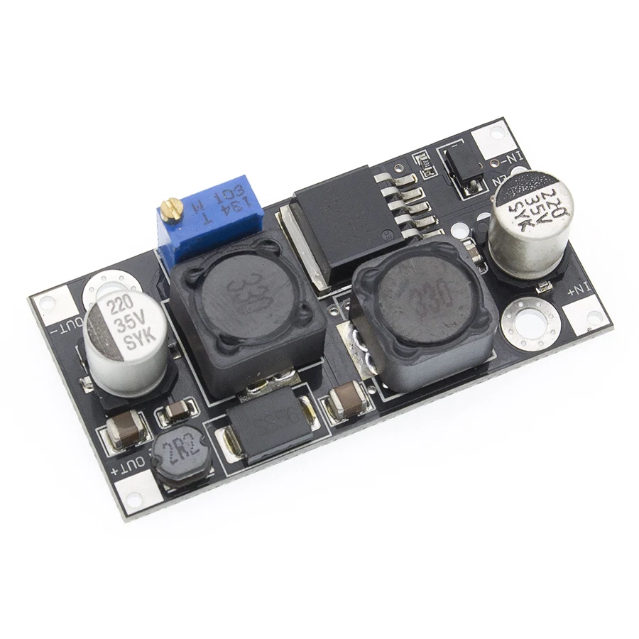 XL6019 (XL6009 upgrade) Automatic step-up step-down Dc-Dc Adjustable Converter Power Supply Module 20W 5-32V to 1.3-35V