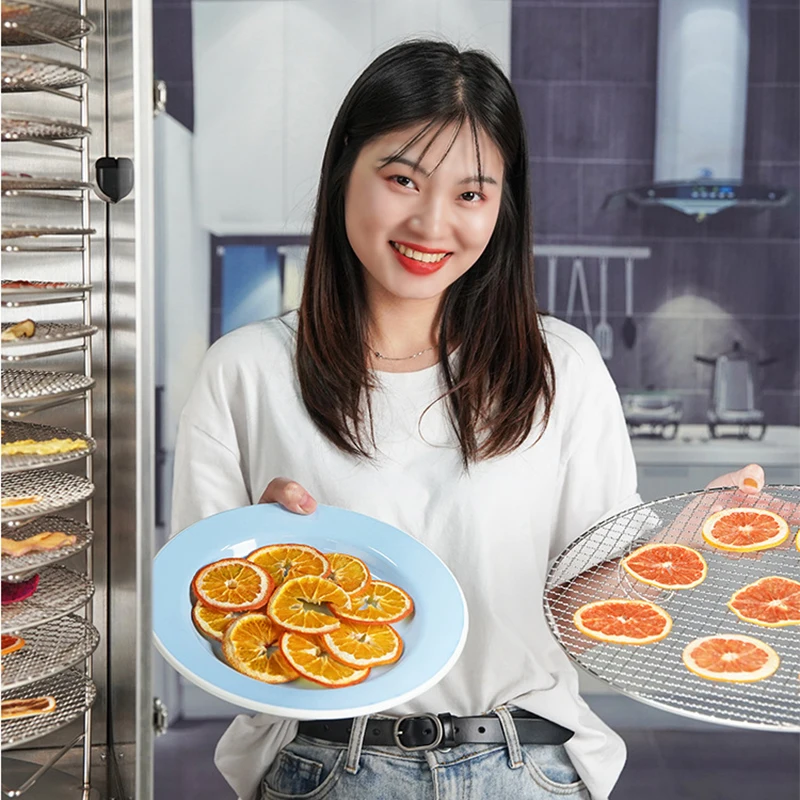 大容量乾燥機,1600W,果物,野菜,肉の領域を乾燥させるための回転食品乾燥機