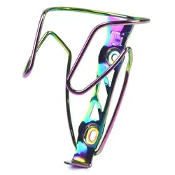 Ultralight Titanium Alloy Bike Water Bottle Cage Rainbow MTB/Road Bicycle botellero Bike Bottle Holder Bike Cycling Bottle Cage