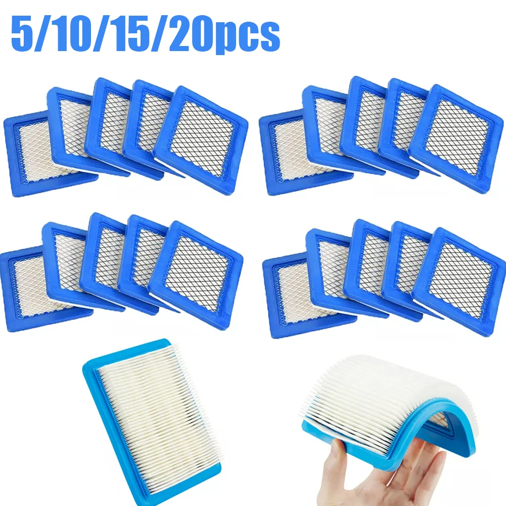 5-20Pcs Air Filter Lawn Mower Filters for Briggs & Stratton 491588 491588S 399959 Cartridge Replacement Mowers Parts Accessories