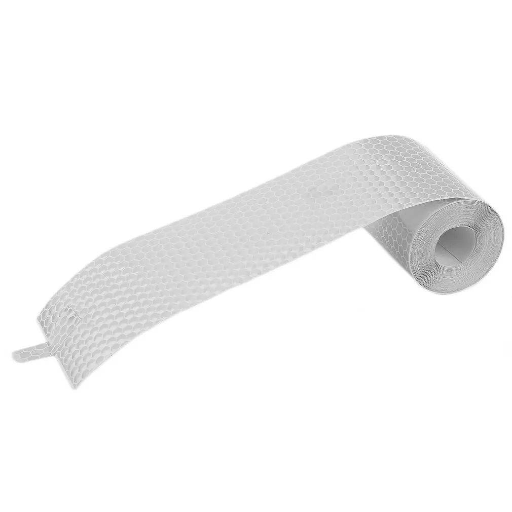 Safety Reflective Warning Tape Warning Sticker 3 Meters Silver White Conspicuity Tape Environmental Jackets Film Sticker