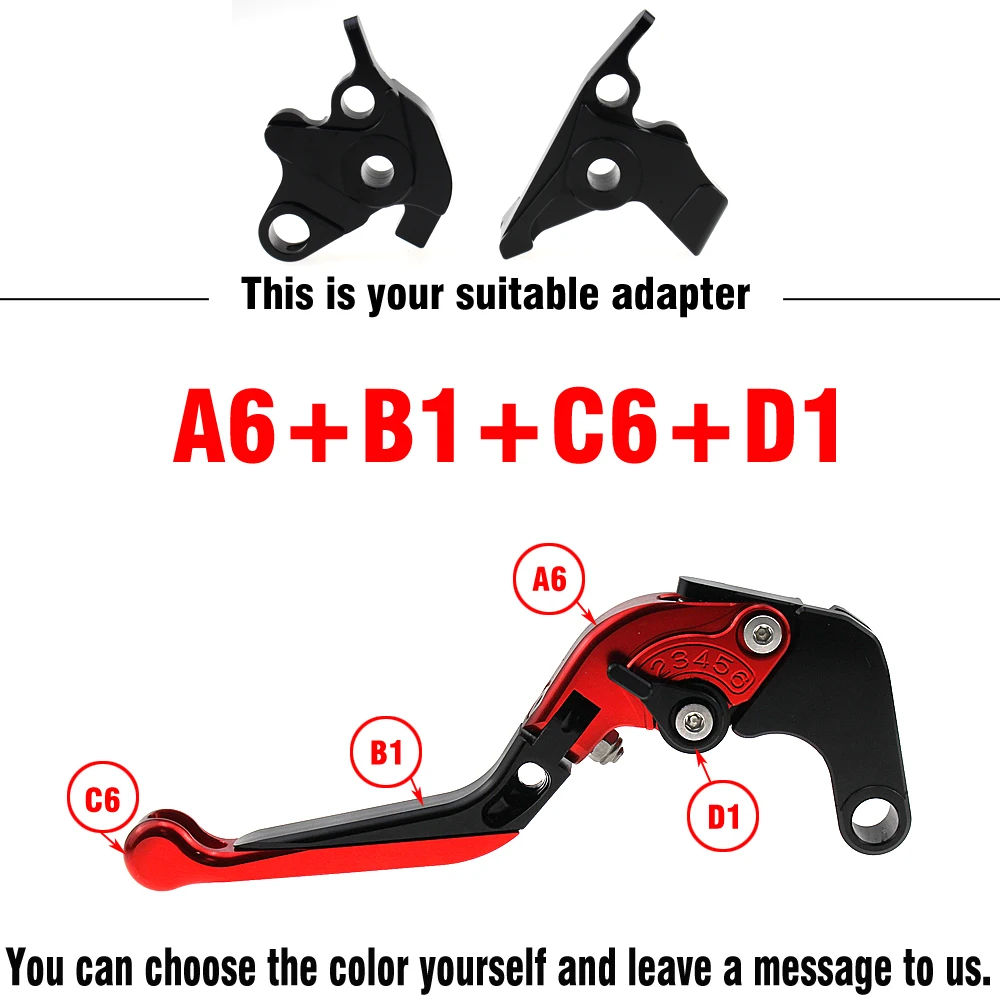 Adjustable Folding Extendable Brake Clutch Lever for HONDA VFR800 VFR 800 1998 99 2001 Racing Free Shipping Motorcycle