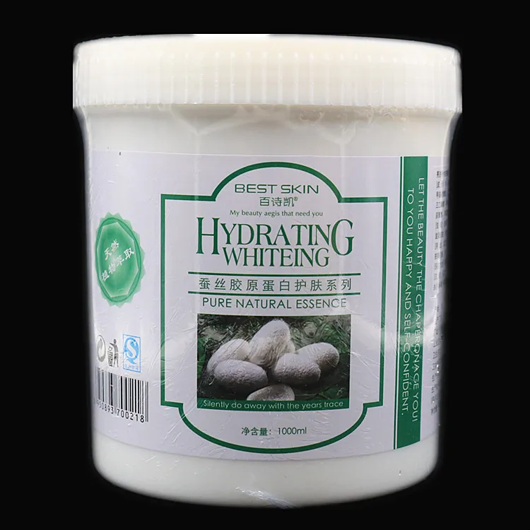 

Silk Collagen Skin Moisturizing Massage Cream Facial Moisturizing Deep Cleaning Beauty Salon Bulk 1000g