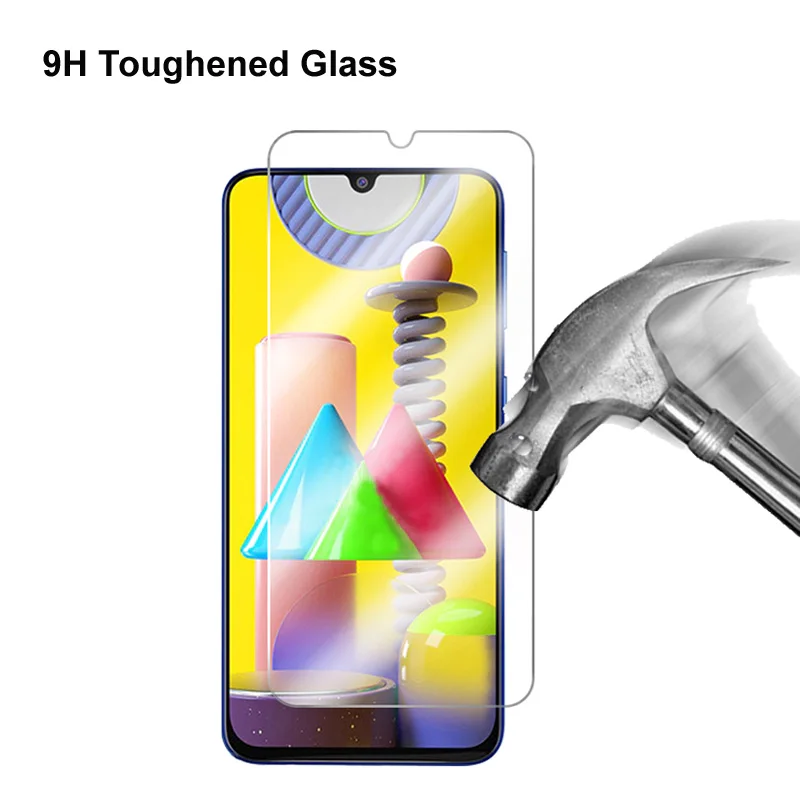 3Pcs For Samsung Galaxy M31 Tempered Glass Screen Protector Shield For Samsung Galaxy M31 Prime M31s Protective Glass Film 9H