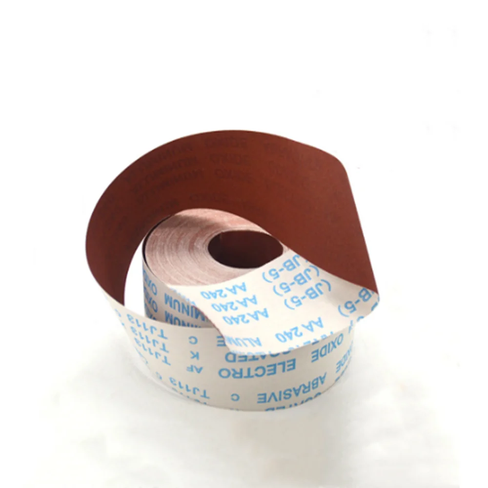 1meter Emery Cloth Roll Polishing Sandpaper For Grinding Polishing Tools Metalworking 60/80/100/120/150/180/240/320/400/600