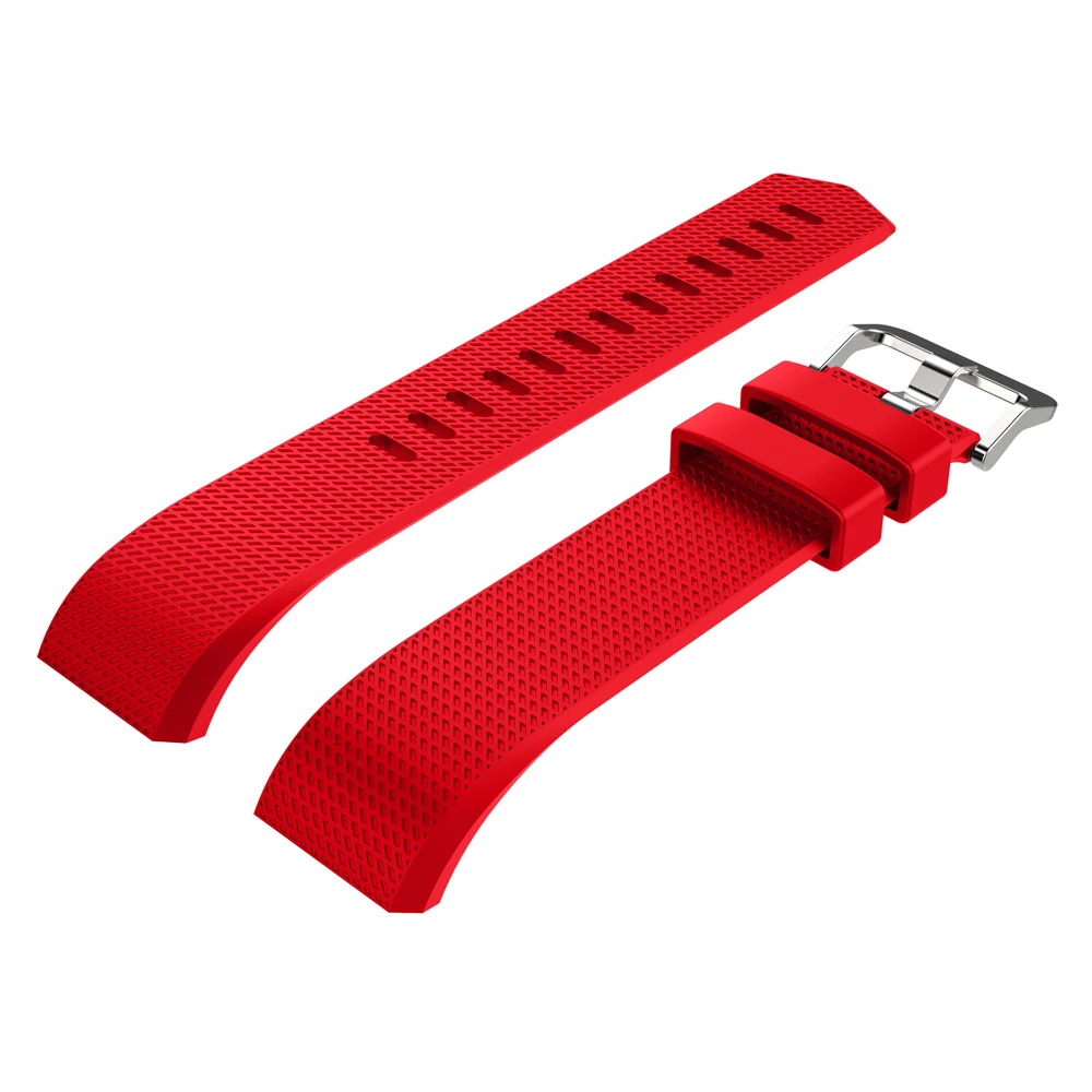 L/S سيليكون شريط للرسغ ل Fitbit تهمة 2 الفرقة ساعة ذكية اكسسوارات ل Fitbit تهمة 2 الذكية معصمه استبدال الفرقة