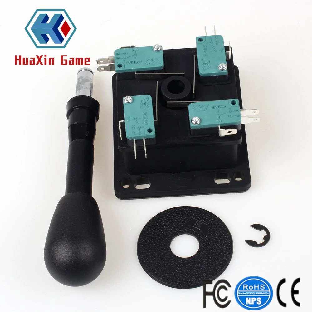 Classic Arcade Game Joystick, Push Button, DIY Parts for Mame USB Cabinet Zero Delay, USB Encoder, 8 Way HAPP Style