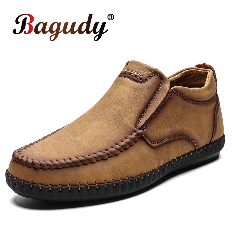

Men Winter Boots Leather Casual Male Shoes Warm Winter Shoes Men's Ankle Boots with Fur Super Warm Winter Comfortable Men Shoes
