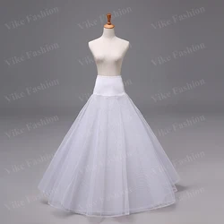 Long Petticoat Ruffled Crinoline Vintage Wedding Bridal for Dresses Underskirt Rockabilly Tutu