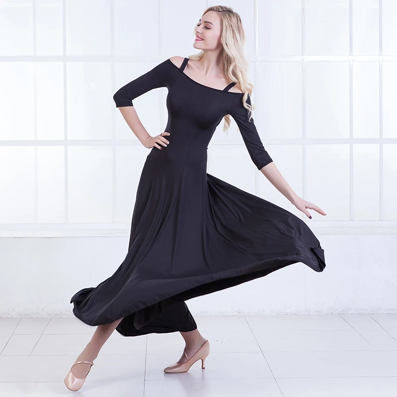 

Modern Dance Ballroom Dancing Dress Women Standard Ballroom Dance Dress for Waltz/tango/foxtrot Performance Competition Dress