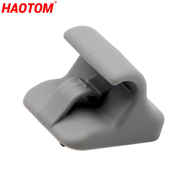 Car Sun Visor Sunvior Clip Holder Retainer Bracket Gray For 2008-2015 HYUNDAI I20 GETZ 8523505100OM 85235-05100OM 85235 05100OM