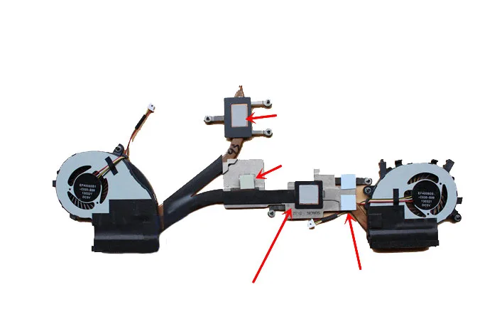 CPU FAN&VGA FAN & Heatsink For ACER V5-472 CPU DFS400805PBOT(FCBB) GPU DFS400805L10T(FCBA) V5-472G V5-472P V5-472PG V5-572