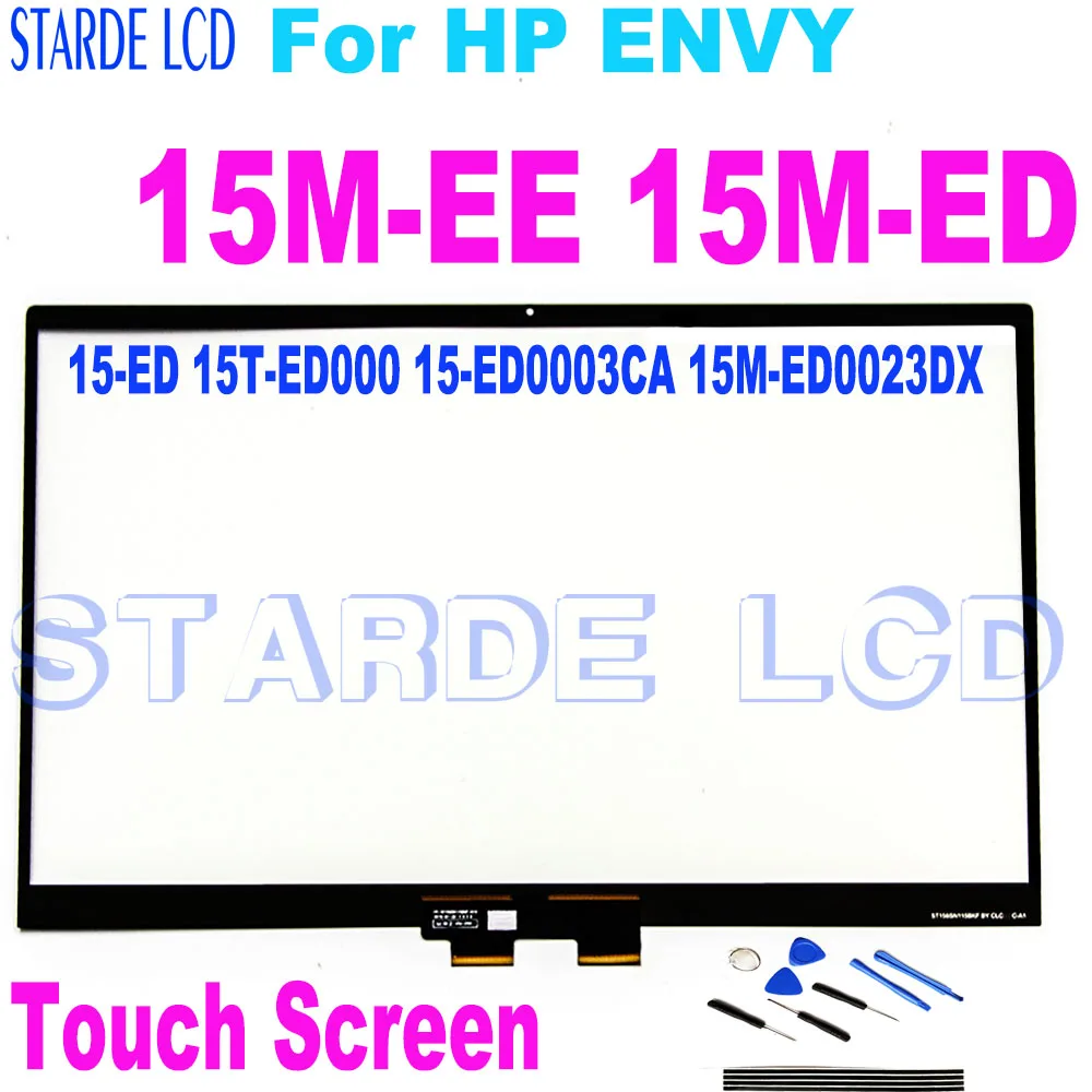 

For HP ENVY 15-ED 15T-ED000 15-ED0003CA 15M-ED0023DX 15M-EE Touch Screen Digitizer Panel Screen Replacement