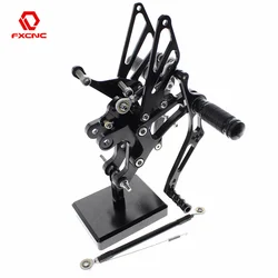 Quick Shifter Rearset For Yamaha YZF R1 YZF-R1 YZFR1 1998 1999 2000 2001 2002 2003 Footrest Rearset Rear Set Adjustable Footpeg