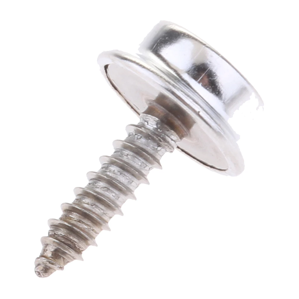 

63pcs Marine Boat Stainless Steel Canvas Snap Cover Fastener 15mm Screw Studs Repair Kit w/ Installation Tool